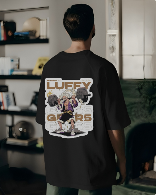 One Piece Jolly Roger Oversized Tee