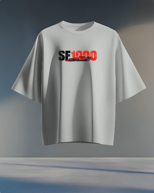 SF1000 Monte Carlo Racing Oversized Heavyweight Tee