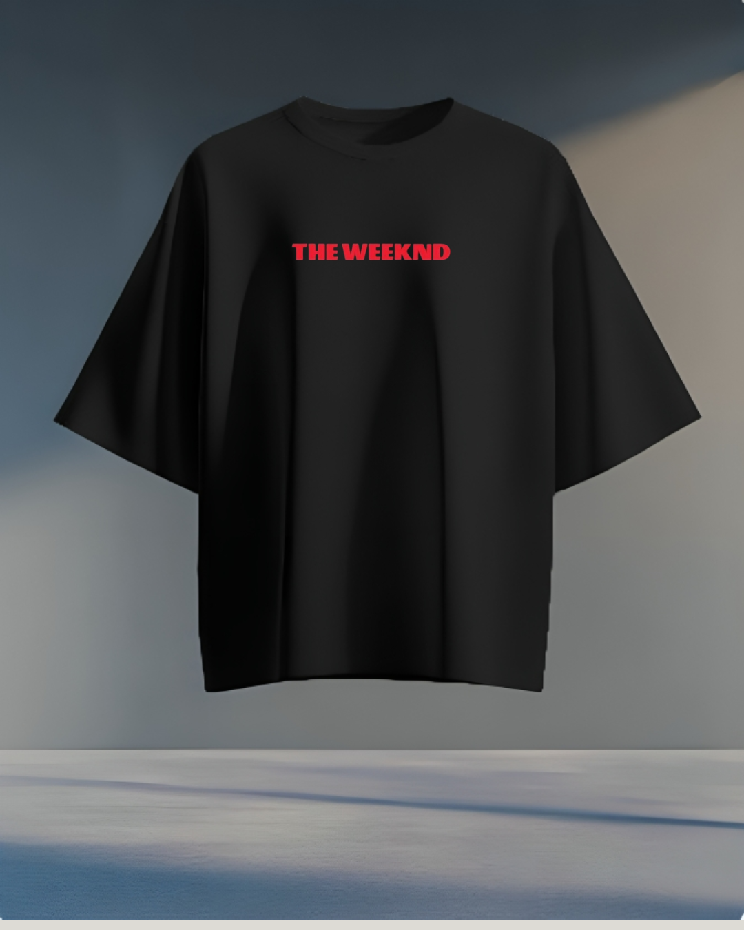The Weeknd Oversized T-Shirt – XO Vibes in Streetwear Style