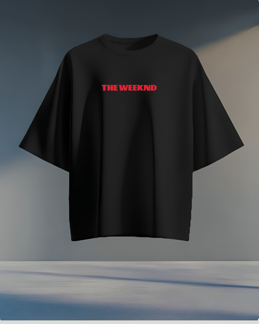 The Weeknd Oversized T-Shirt – XO Vibes in Streetwear Style