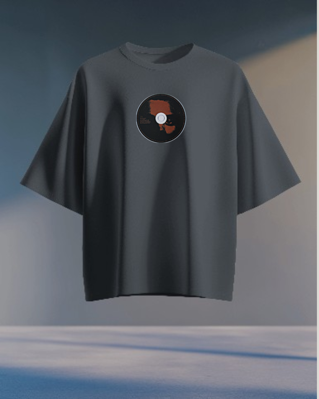 Weekend Oversized Black Graphic T-Shirt